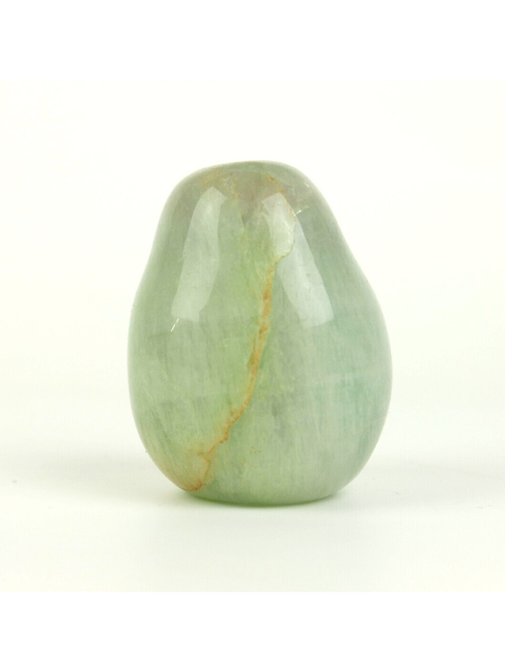 Natural Amazonite Crystal Egg 2.2" Polished Green Feldspar Gemstone Healing